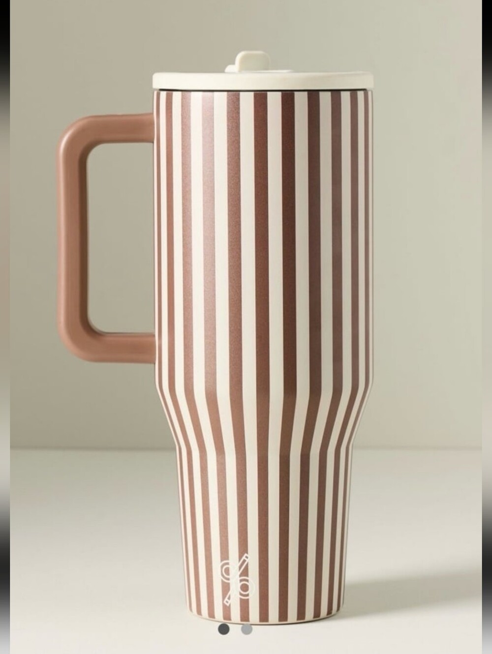 Hydrojug x Anthropologie Daily Practice Neutral Stripe Traveler - 40 oz